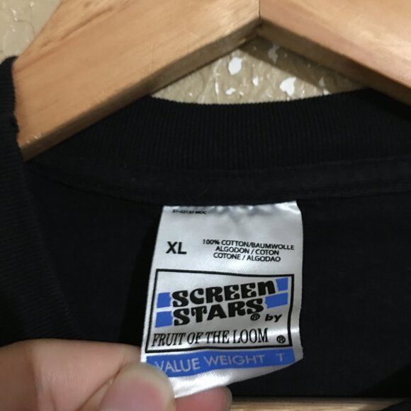 Neon Genesis Evangelion T-Shirt Large (Tag XL) Black Single Stitch Modern - Picture 2 of 5